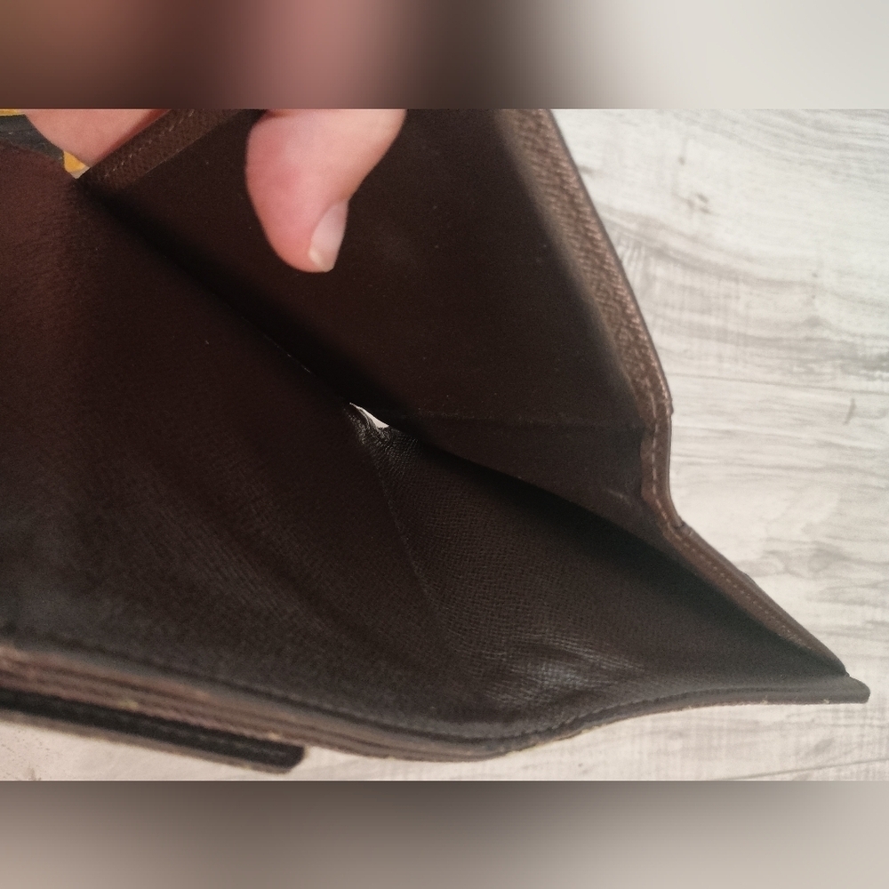 LOUIS VUITTON Monogram Mini Run Portefeiulle Elise  Tri-fold wallet - Picture 7 of 13